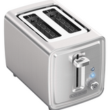 BLACK+DECKER 2-SLICE TOASTER #TR2900SSD