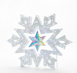 48 Inch Snowflake With Prismatic Star