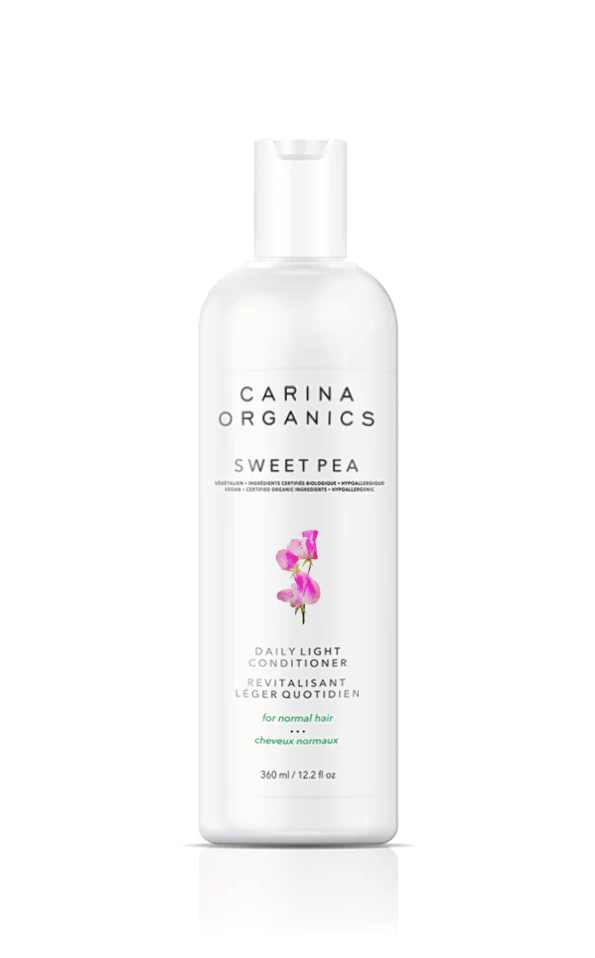 Carina Organics Sweet Pea Conditioner (Daily Light), 360 ml, White