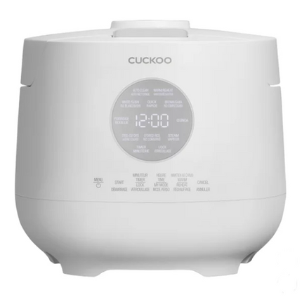 CUCKOO , 6 cup Multifunctional Micom Rice Cooker and Warmer, White