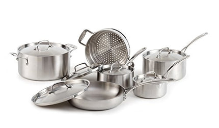 3-Ply Commercial Clad Cookware Set, 12-pc ProductName