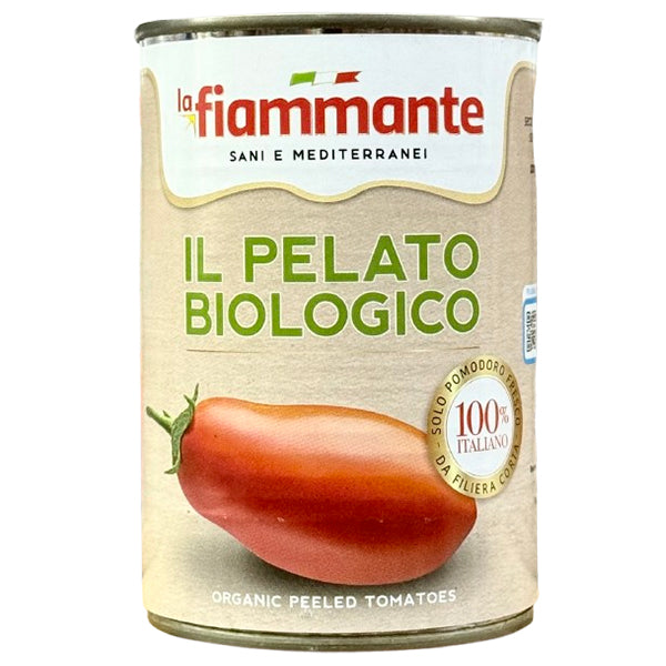 La Fiammante Organic Peeled Tomatoes 400 g