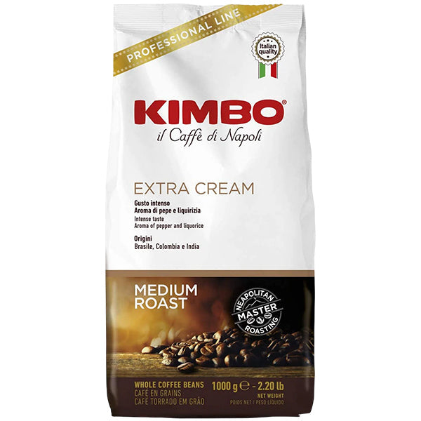 Kimbo Espresso Bar Coffee Beans Extra Cream 1 kg