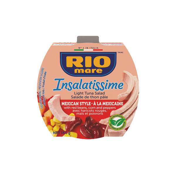 Rio Mare Mexican Style Light Insalatissima Tuna Salada 160 g