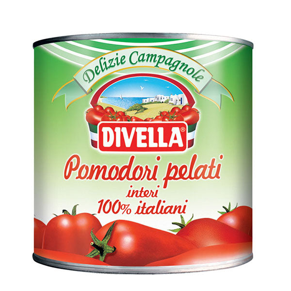 Divella Italian Peeled Tomatoes 100 oz