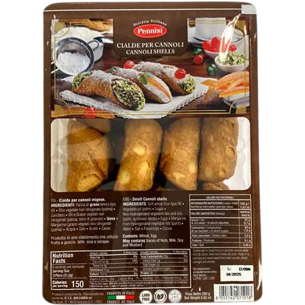 Pennisi Cannoli Di Sicilia Mini 250 g