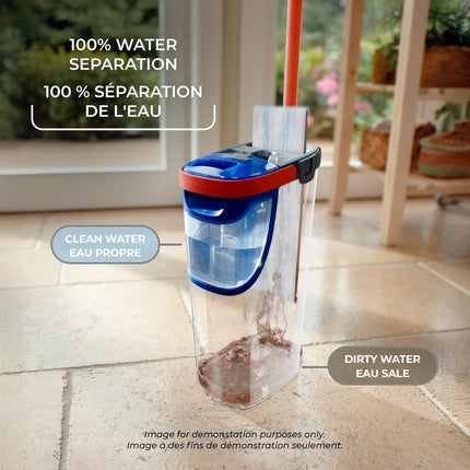 Vileda H2prO Flat Mop and Bucket Set