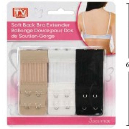 CTG Soft Back Bra Extender (3pcs) - 82177