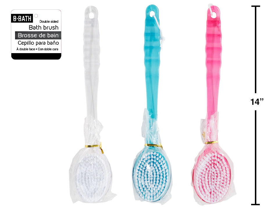B-BATH Double Sided Bath Brush - 82219