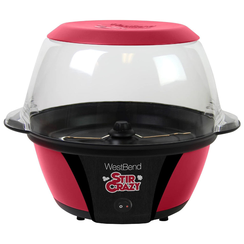 STIRCRAZY 82707 Stir Crazy Electric Hot Oil Popcorn Popper - Blemished package with Home Essentials Warranty