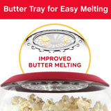 STIRCRAZY 82707 Stir Crazy Electric Hot Oil Popcorn Popper - Blemished package with Home Essentials Warranty