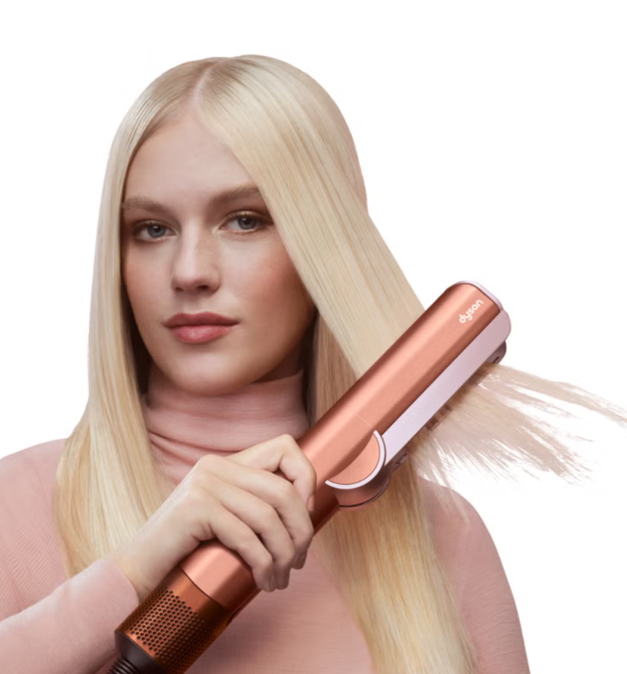 Dyson Airstrait Straightener with Omega Hydrating Hair Oil and Presentation Case