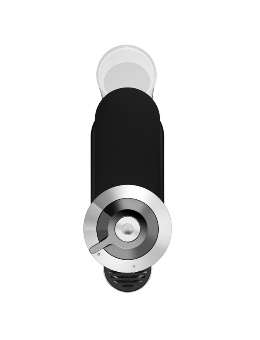 Nespresso Vertuo Next Deluxe Espresso and Coffee Machine by De'Longhi with 12 oz.Travel Mug and $20 Nespresso coffee voucher
