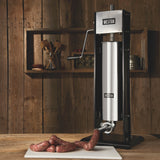 WESTON 86-1501-W 15 Lb Dual Speed Vertical Sausage Stuffer - Blemished package with full warranty