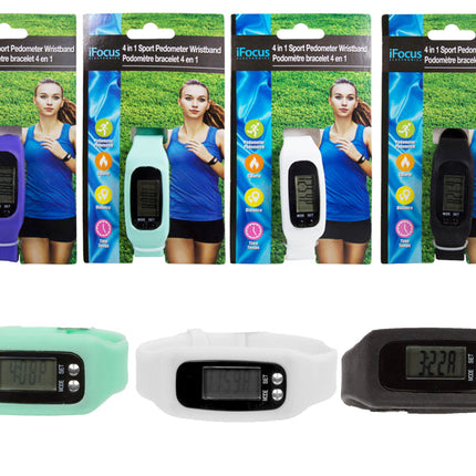 iFOCUS 4 in 1 Sport Pedometer
