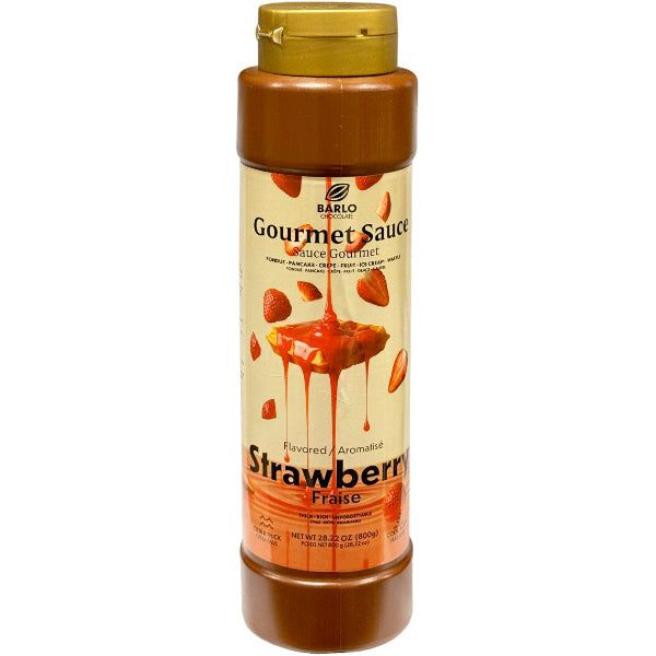 Barlo Premium Strawberry Flavoured Gourmet Sauce 800 g