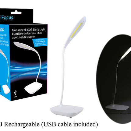 iFOCUS Cob Gooseneck Desk Light - 86904