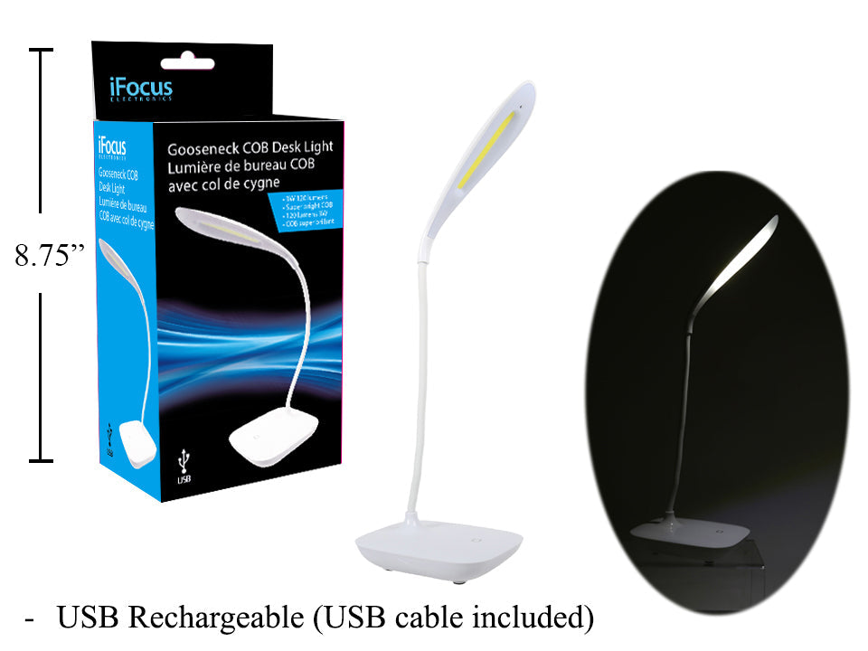 iFOCUS Cob Gooseneck Desk Light - 86904