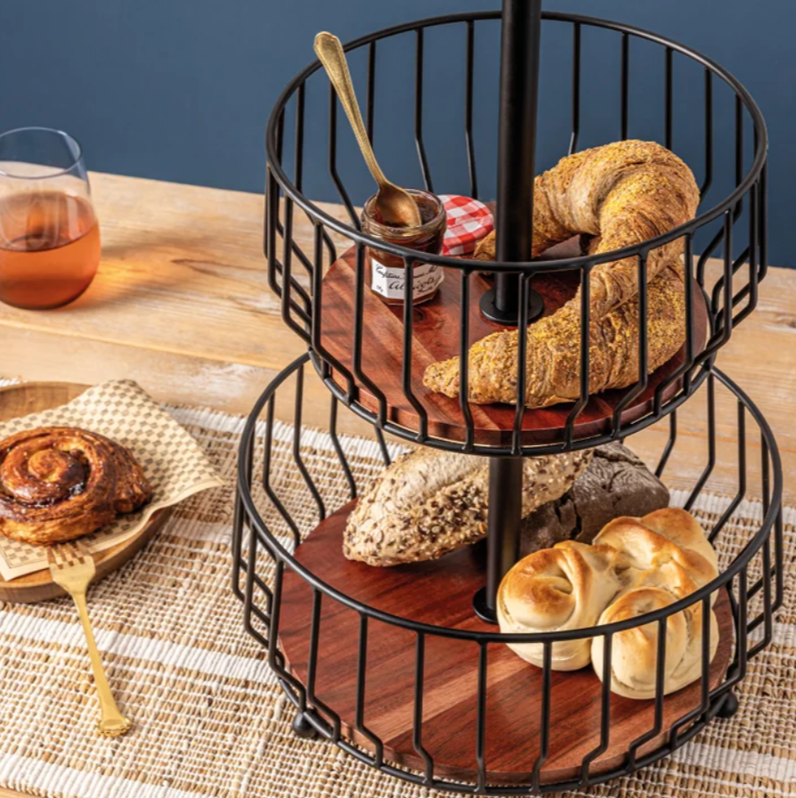 over&back 2 Tier Basket