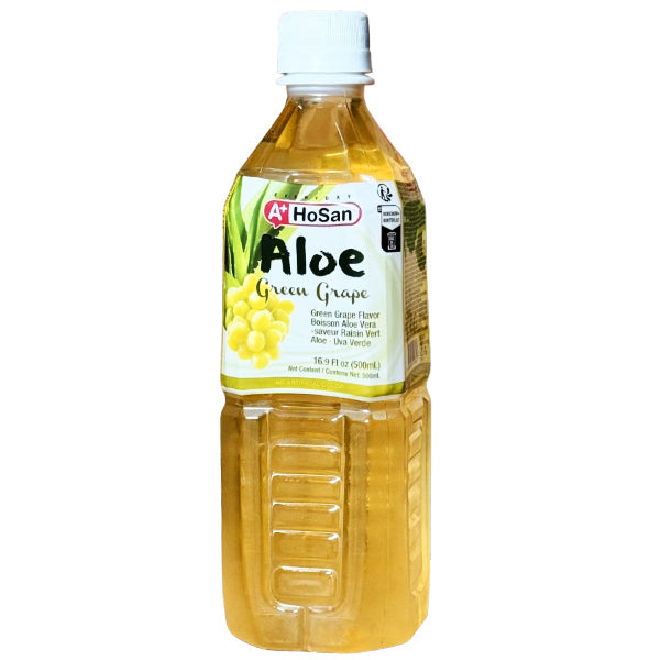 A Hosan Aloe Drink Green Grape 500 mL