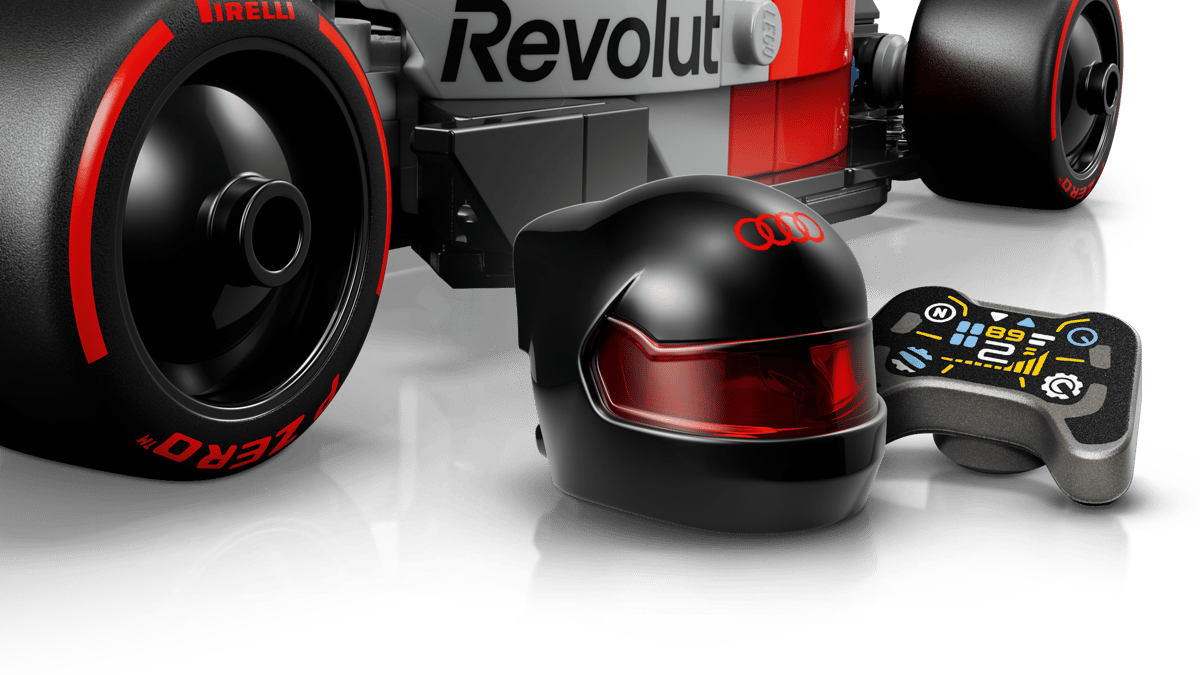 Lego Audi Revolut F1® Team R26 Race Car
