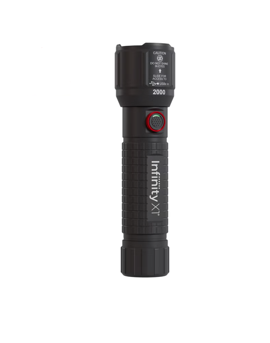 Infinity X1 2000 Lumen Rechargeable Flashlight, Pack of 3