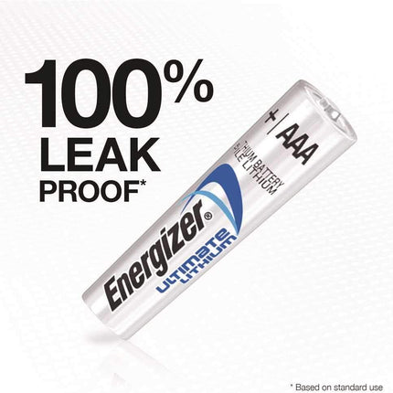 Energizer® Photo Ultimate Lithium AAA Batteries, Pack of 4