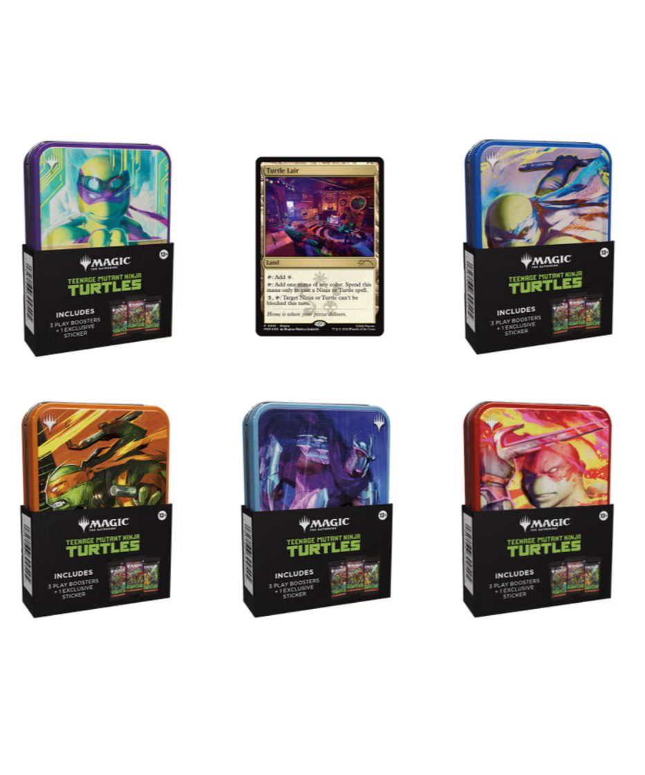 Magic: The Gathering - TMNT Booster Tin Collection