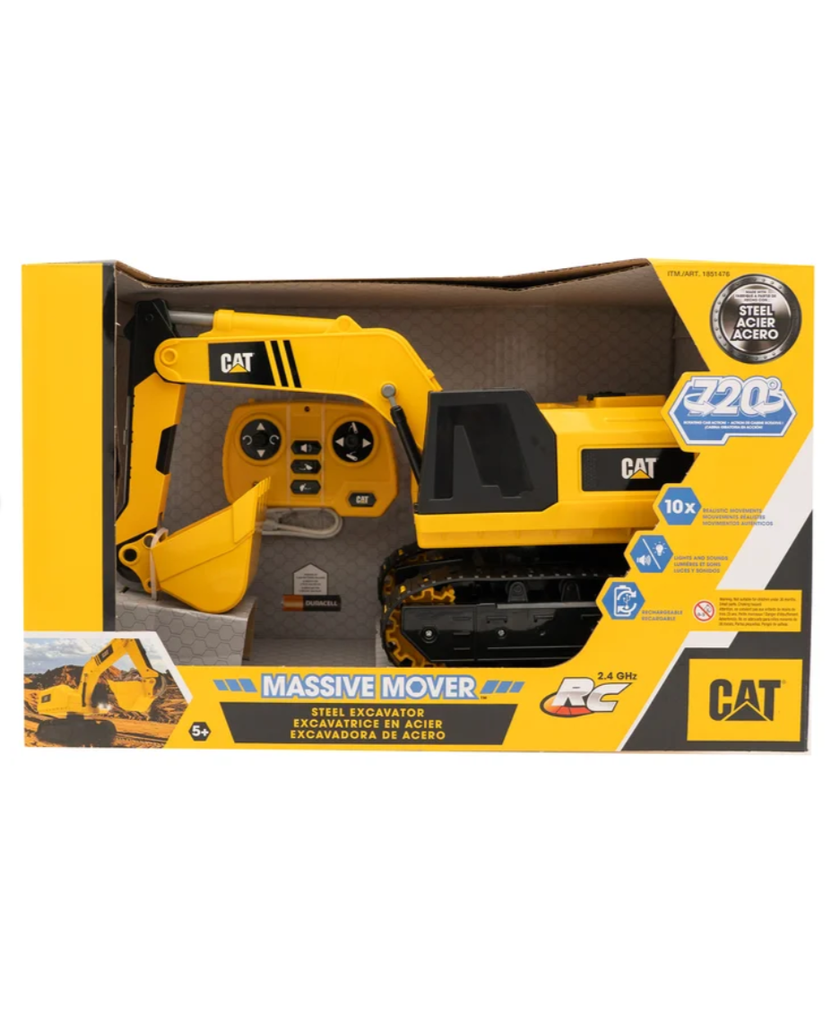CAT Massive Mover RC Steel Excavator