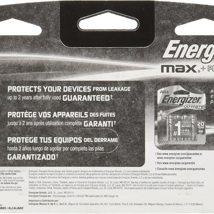 Energizer E91BPW16 Max AA Alkaline Batteries AA-16