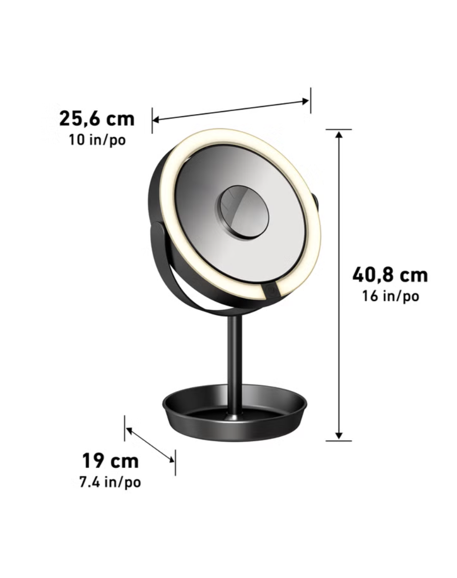 Artika Celeste Dual-Sided LED Cosmetic Mirror
