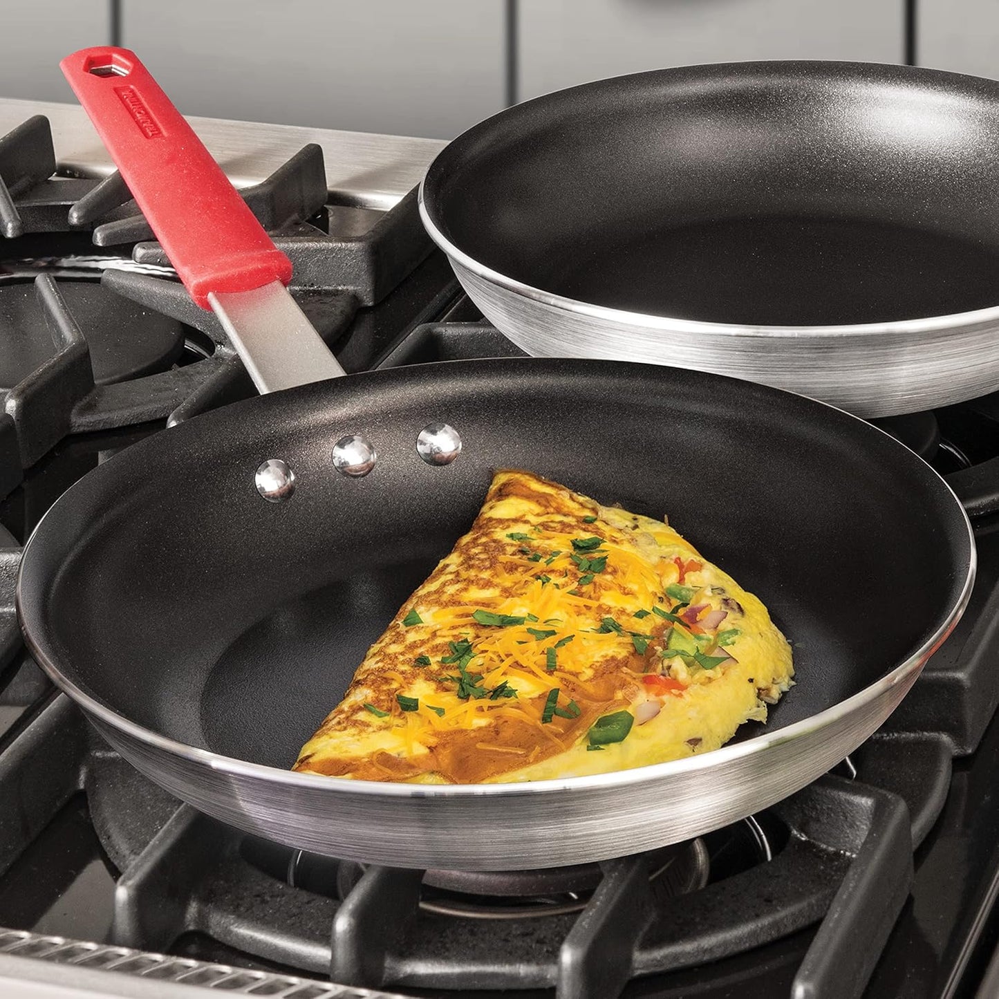 Tramontina , 25.4 cm (10 in) Nonstick Fry Pans Pack of 2 , silver