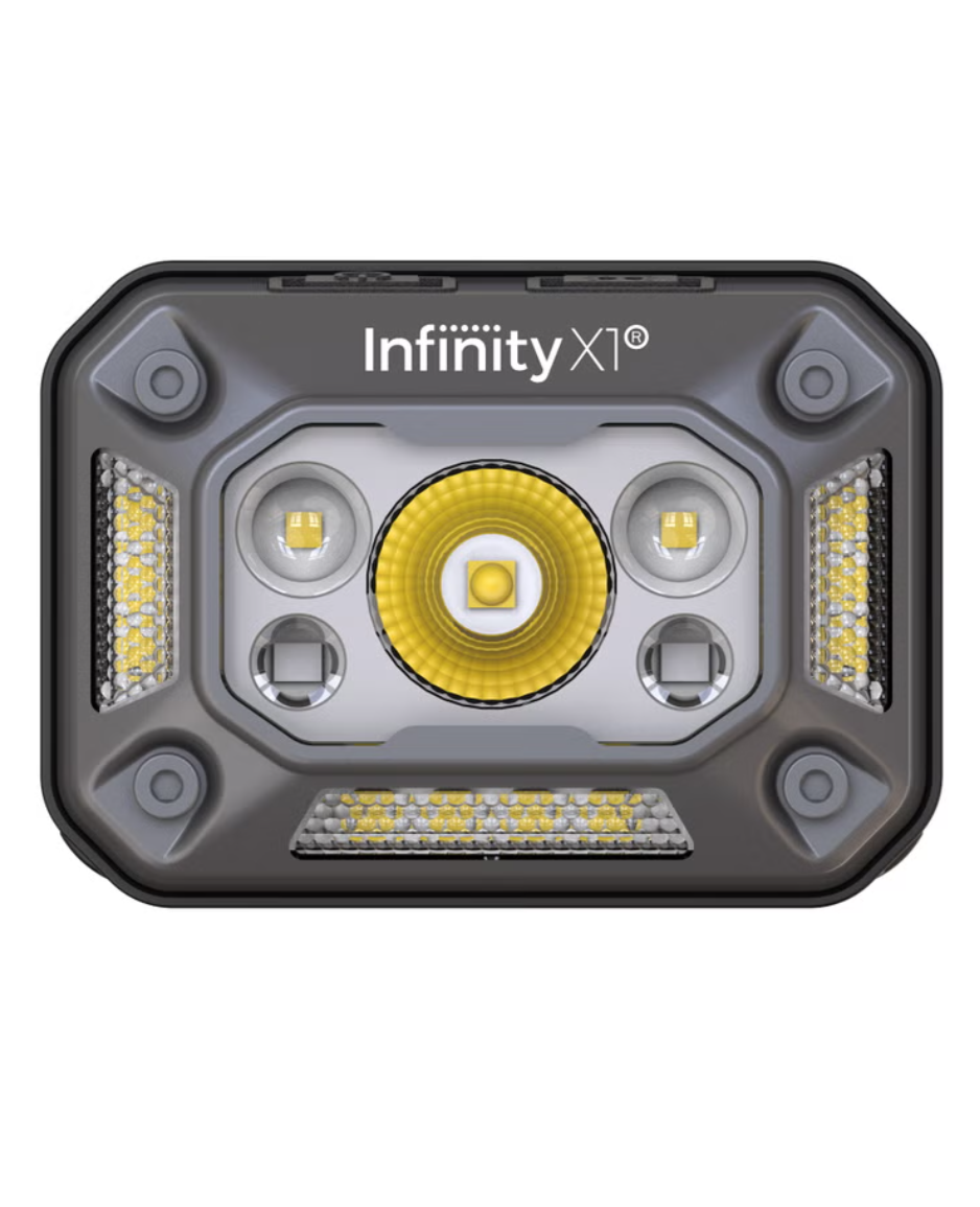 Infinity X1 Rechargeable 1500 Lumen Headlamp, Pack of 3