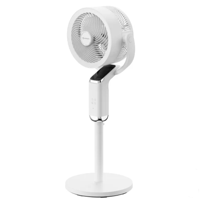 Airmate , 2-in-1 Table and Stand DC Circulator Fan , White
