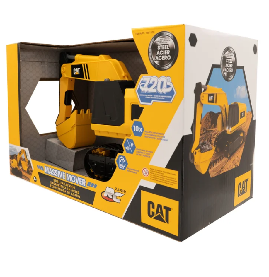 CAT Massive Mover RC Steel Excavator