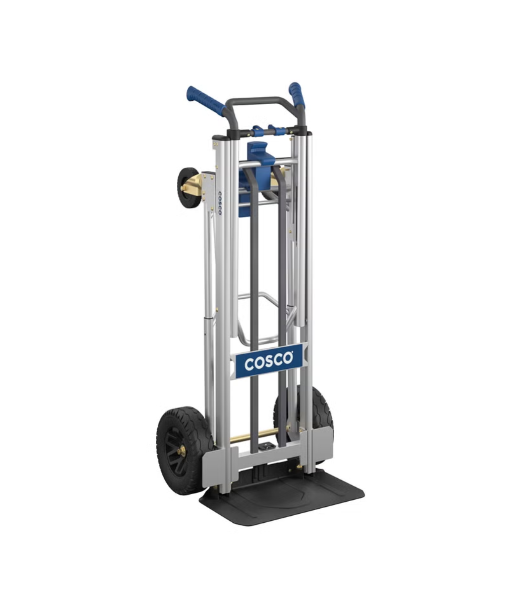 COSCO 5-in-1 Convertible Hand Truck with 3 Position Extendable Handle