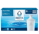 Brita , Replacement Filters 8-pack , White