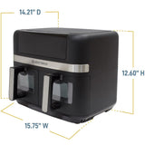 WEST BEND AFWB10BK13 Dual Basket 10QT Digital Air Fryer