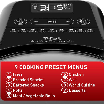 T-FAL Actifry Genius XL 1.7kg - Blemished package with full warranty - AH960850