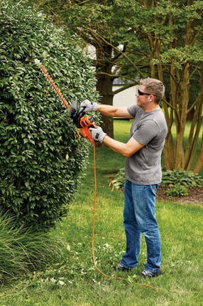 BLACK+DECKER 20in Hedge Trimmer with Saw Blade - BEHTS300