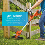 BLACK+DECKER BESTA510 6.5 Amp AFS 14-inch Corded Electric String Trimmer/Edger