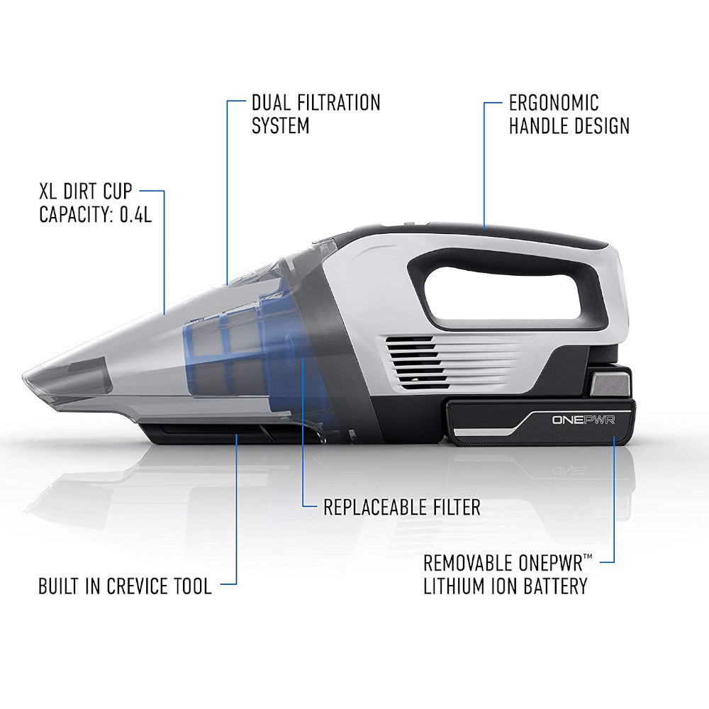 HOOVER ONEPWR Cordless Hand Held Vacuum Cleaner - Factory serviced with Home Essentials Warranty - BH57005