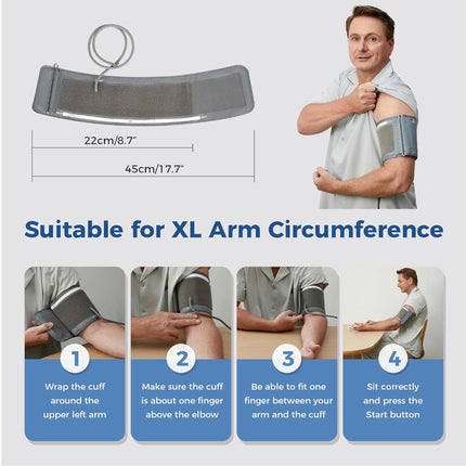 CHECKME BP3C2 Smart Arm Blood Pressure Monitor