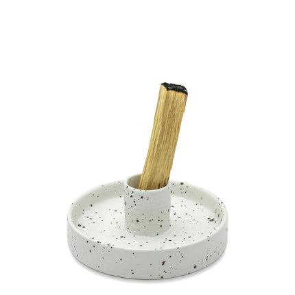 Palo Santo Holder - White