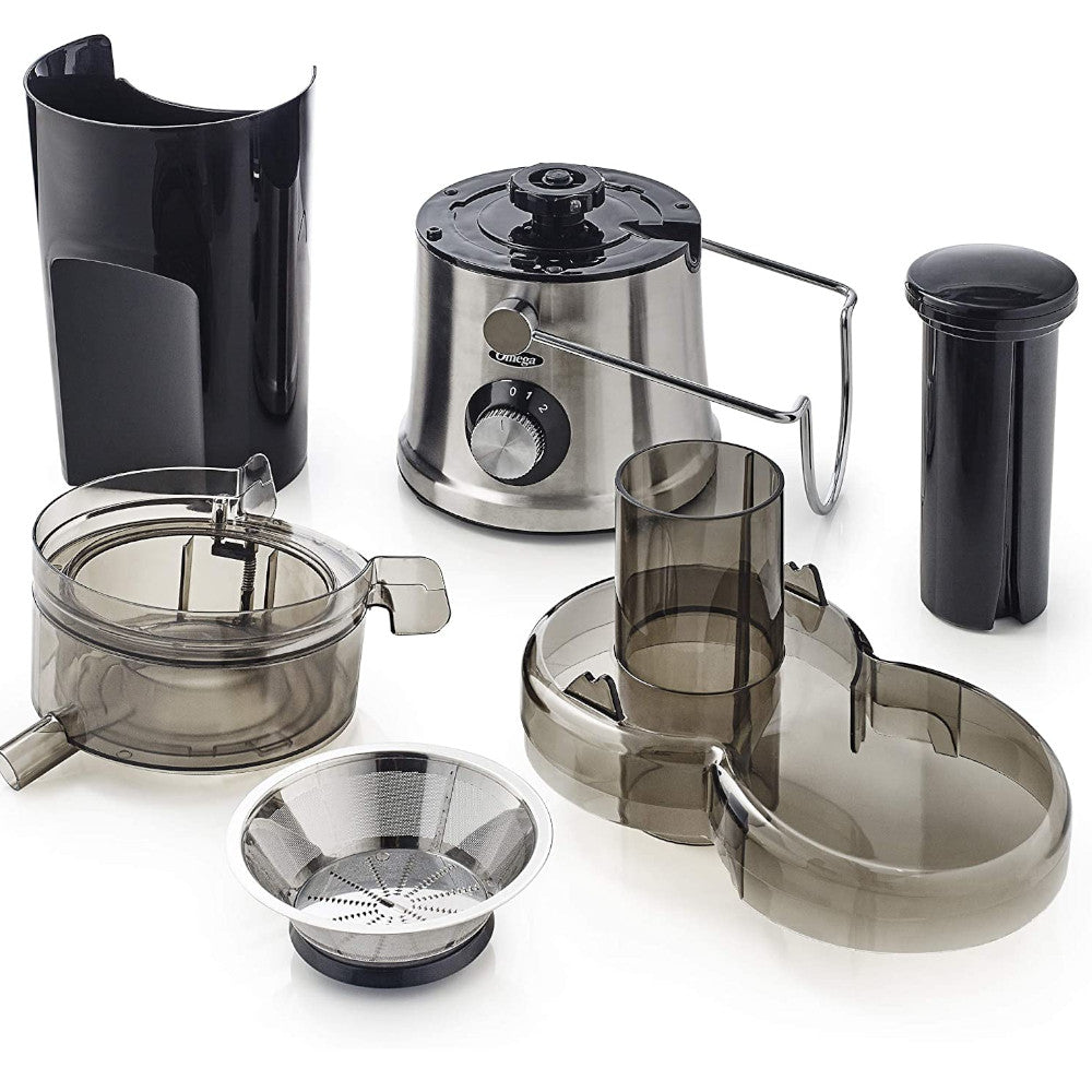 OMEGA High Speed Juicer with Extra Large Chute - Black - C2100B
