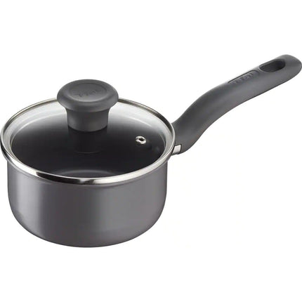 T-FAL 10Pc Hard Titanium Cookware Set - C706SC55
