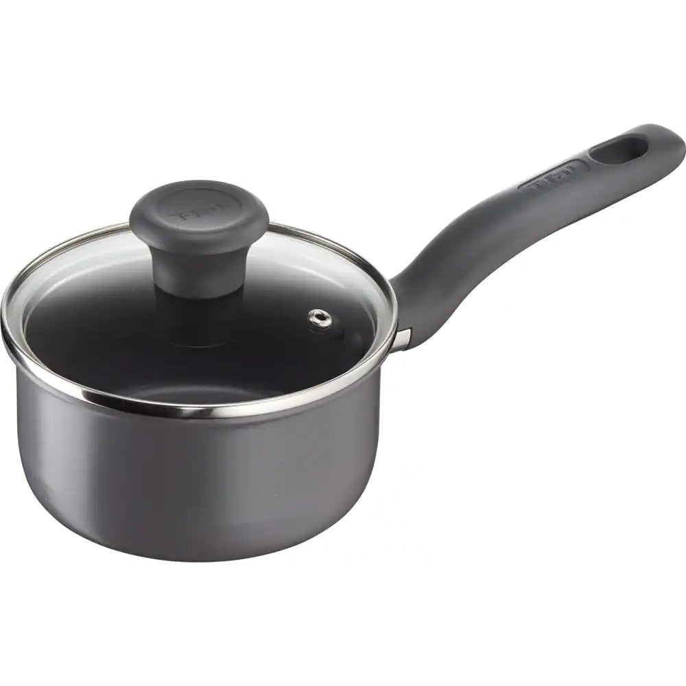 T-FAL 10Pc Hard Titanium Cookware Set - C706SC55
