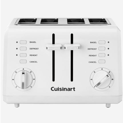 CUISINART CPT-142C 4-Slice Compact Toaster In White