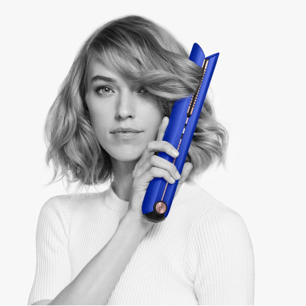 DYSON OFFICIAL OUTLET - Corrale Hair Straightener - Refurbished (EXCELLENT) with 1 year Warranty (Excellent) - Blue & Blush