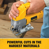 DEWALT 5.5 Amp Top Handle Jig Saw Kit - Refurbished with Dewalt Warranty -DW317K